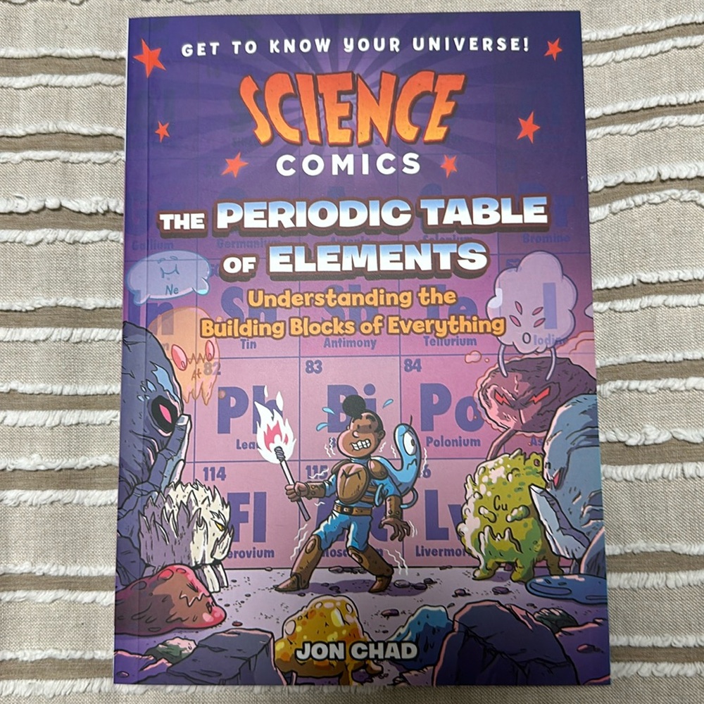 Like New Science Comics Book - The Periodic Table of Elements